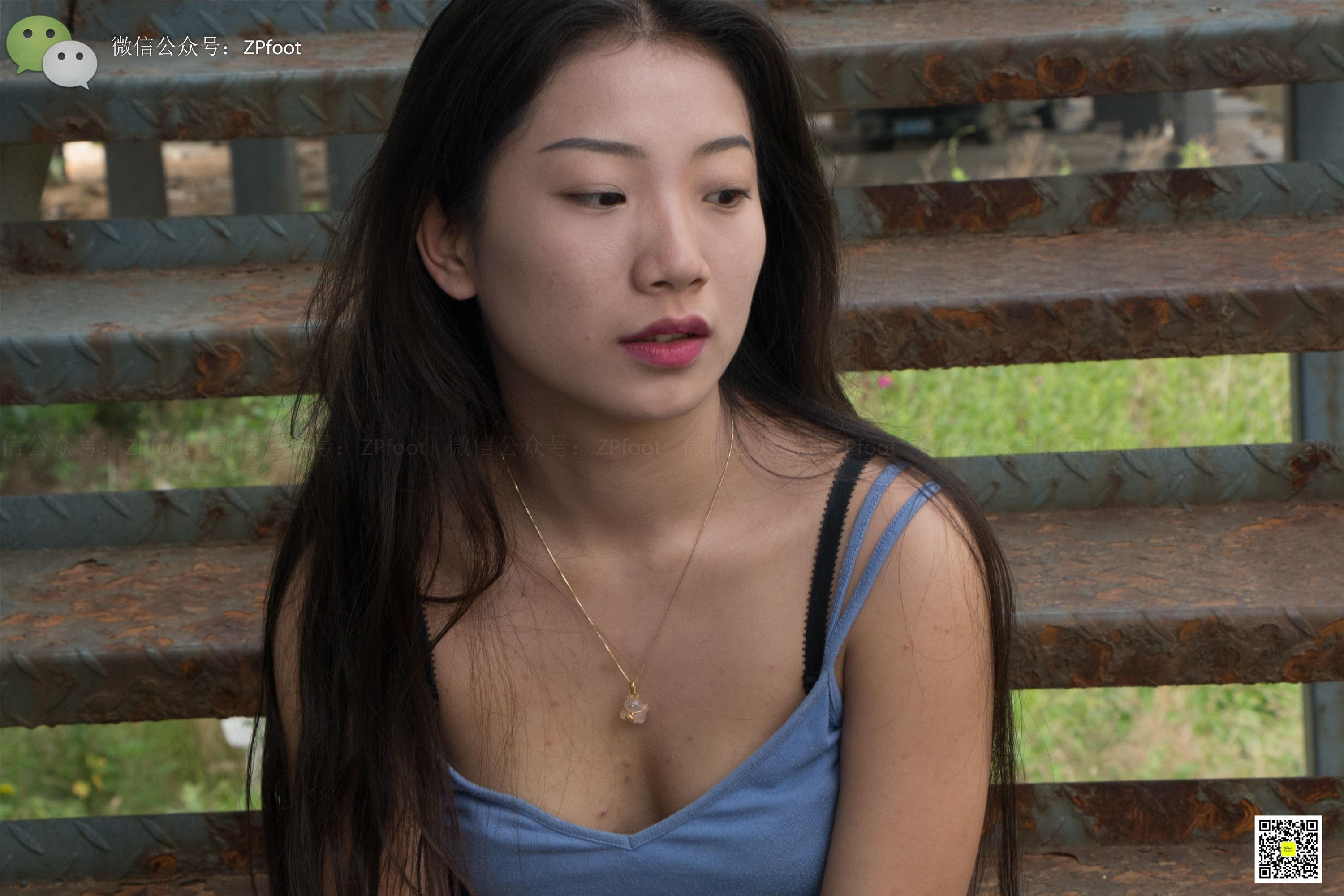 LSS山茶摄影 NO.010 芍药的短丝裸足